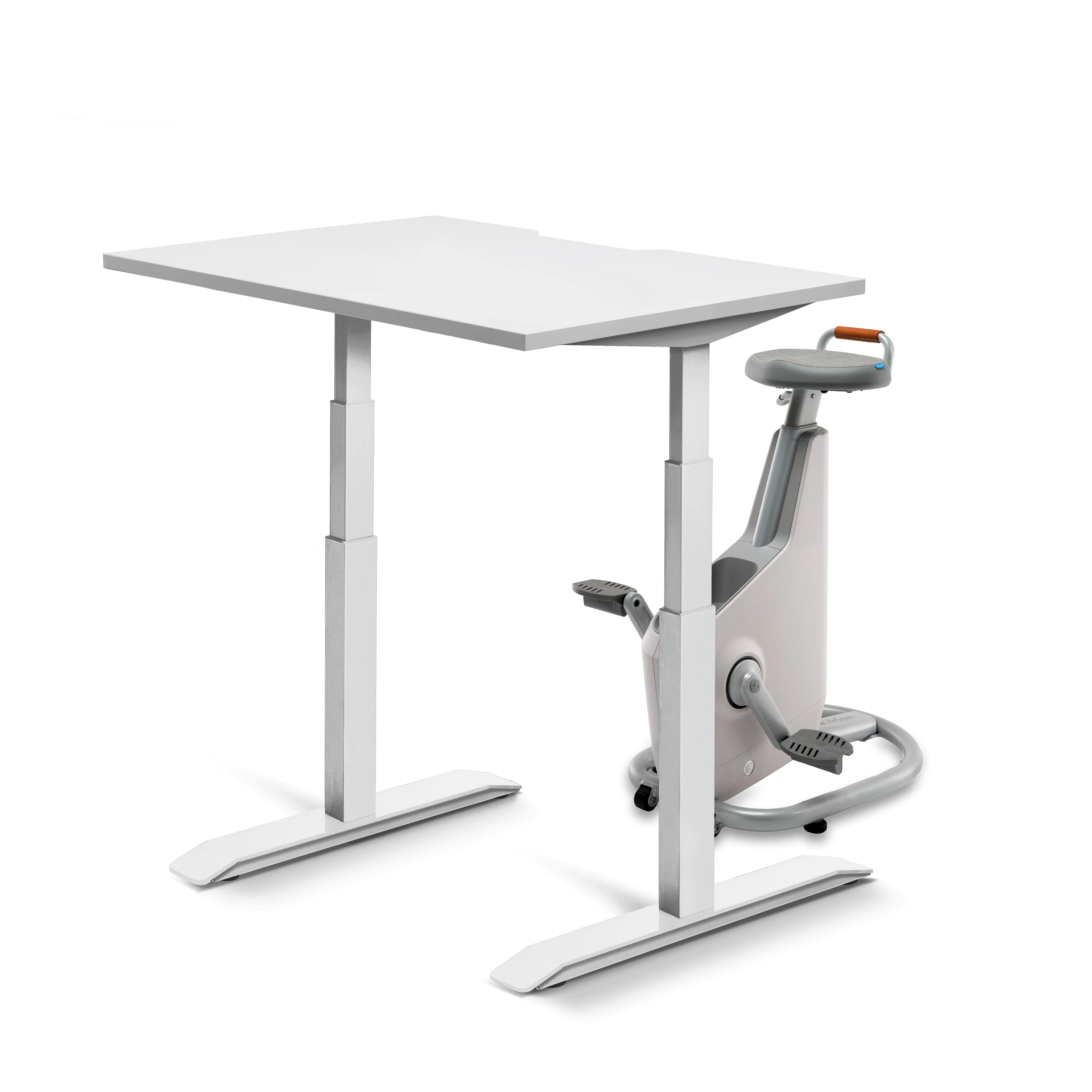 Omni Ampera Bike Desk - Glacier White - Image 17