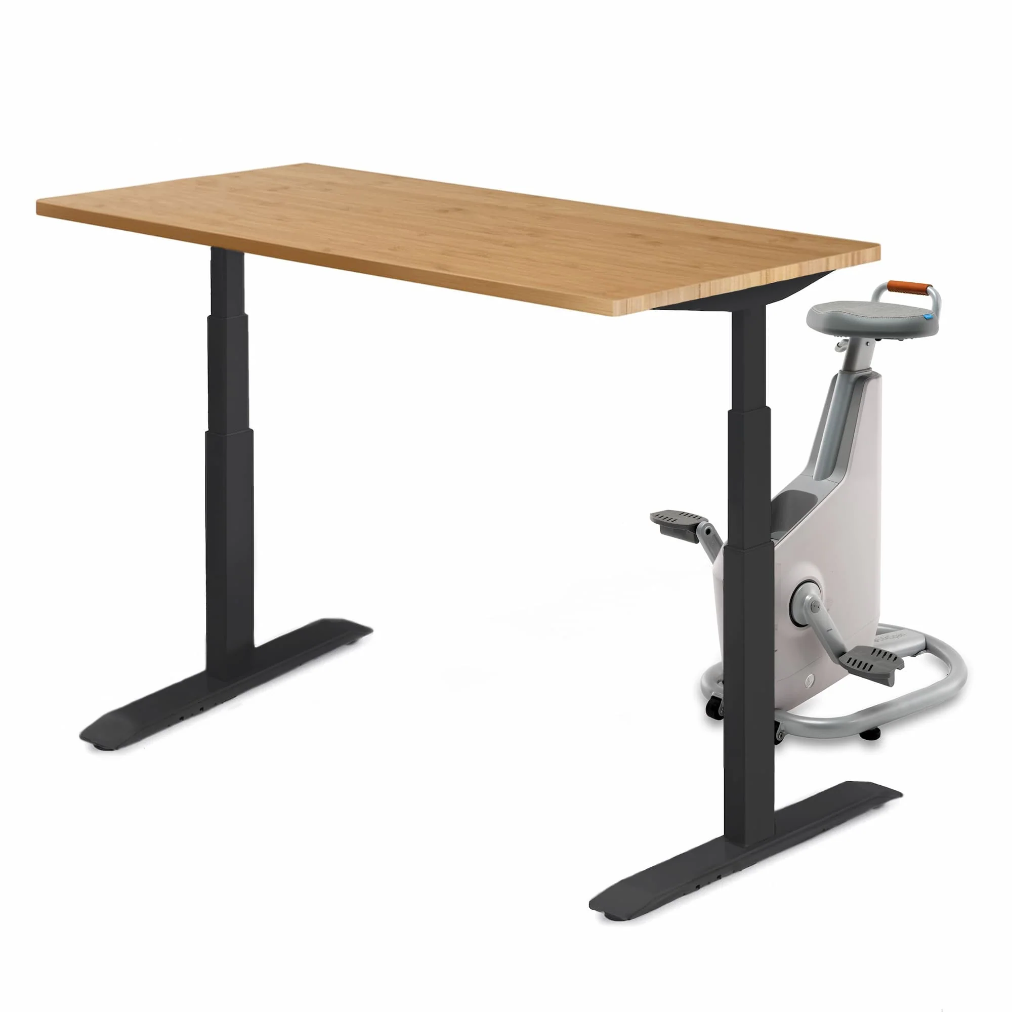 Omni Ampera Bike Desk - Glacier White - Image 21