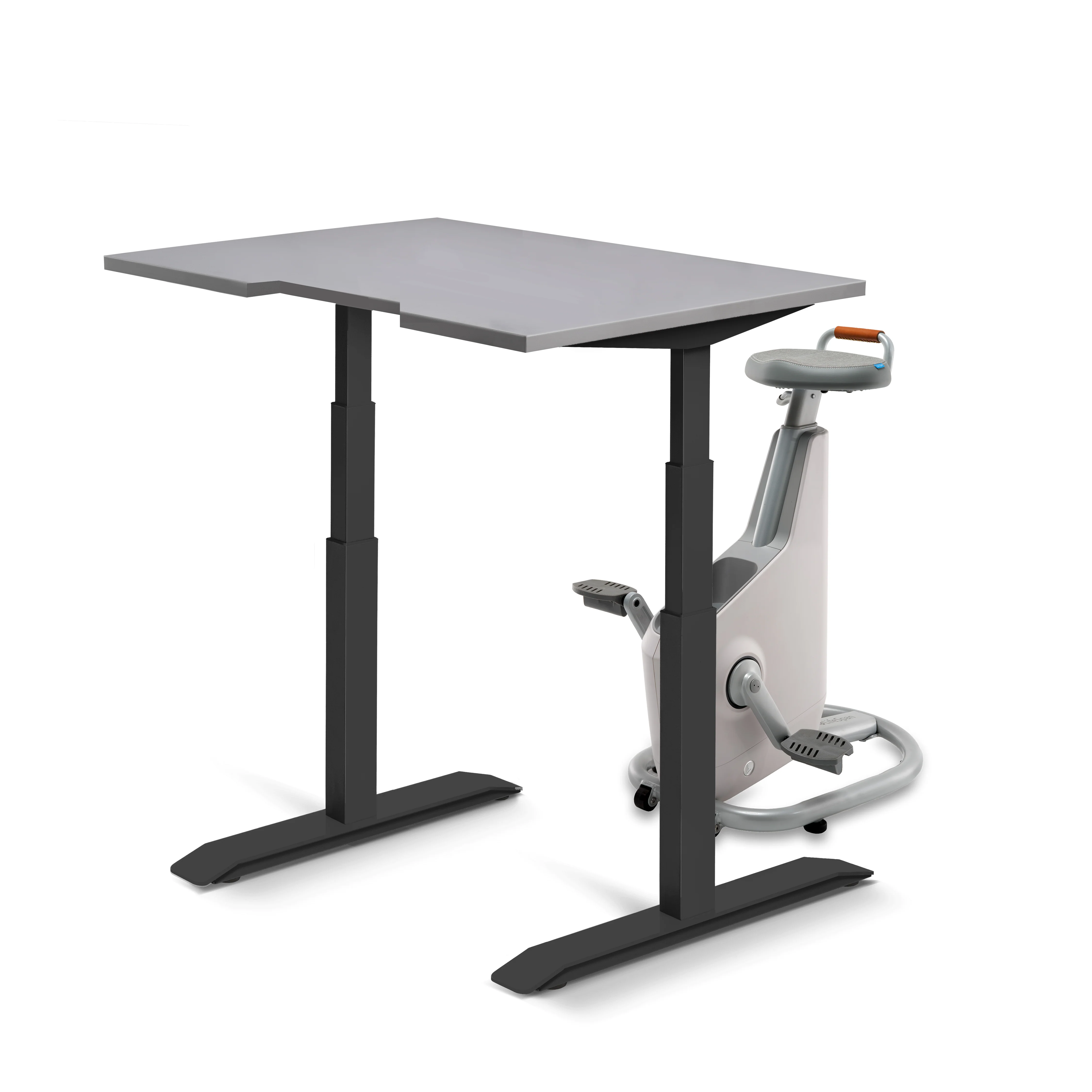 Omni Ampera Bike Desk - Glacier White - Image 24