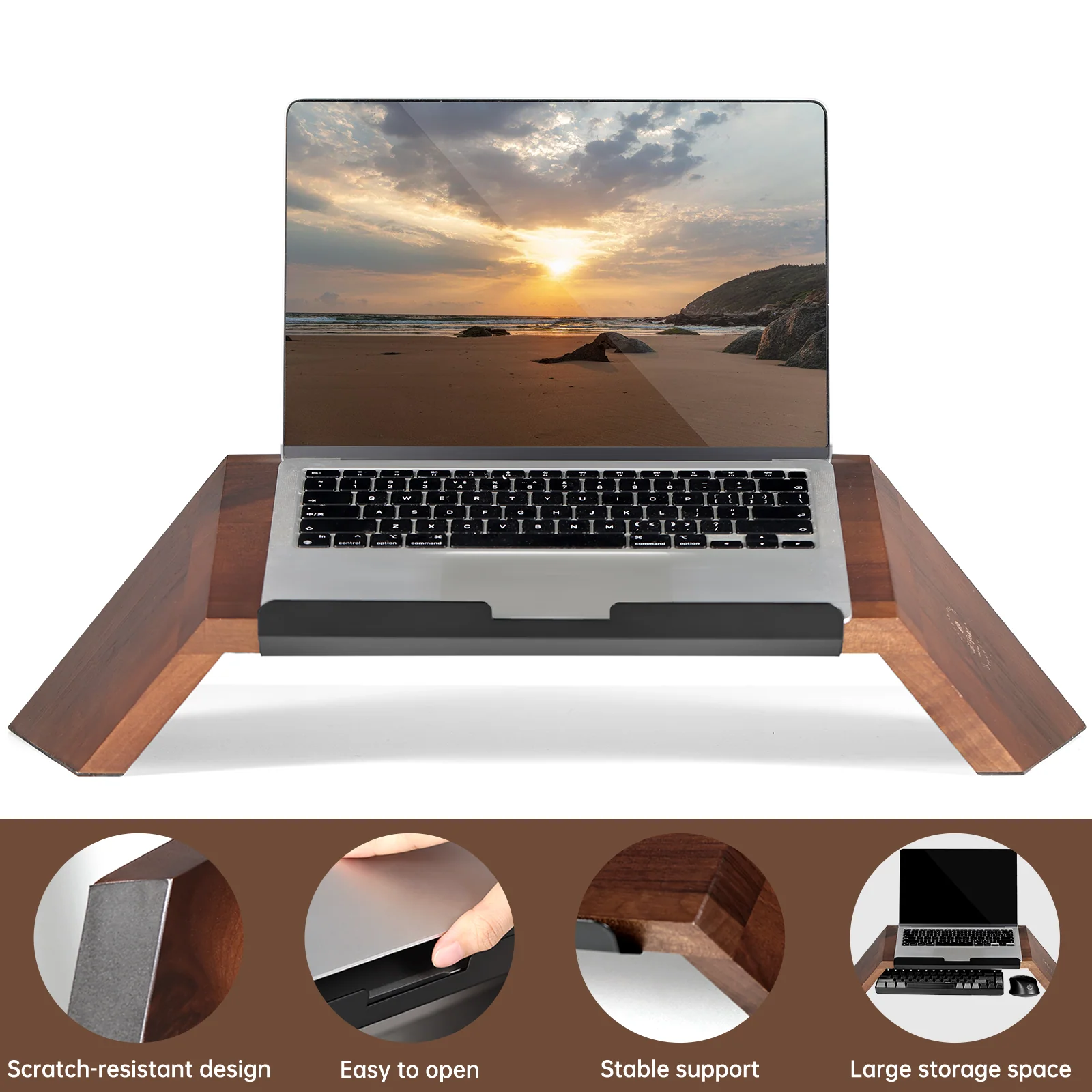 Wooden Laptop Stand - Image 8
